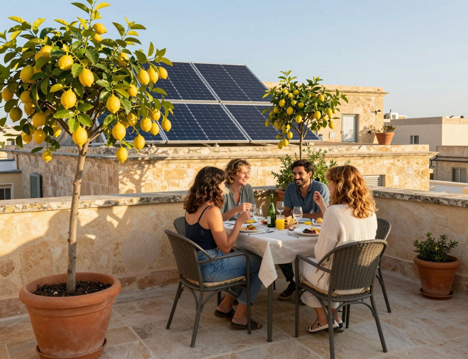 Content illustration 2 for Malta: Stone Streets, Solar Roofs & Real-Life Buying