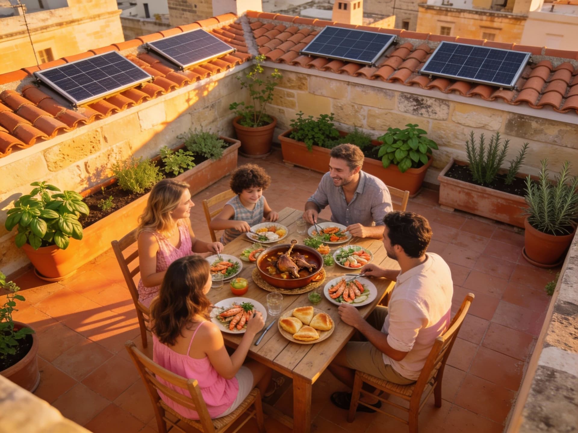 Content illustration 2 for Malta: Terrace Life, Rooftop PV and Permit Realities